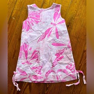 Lilly Pulitzer Pink Shift Dress - Size 4T